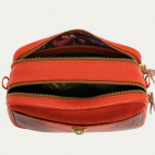 Guava Orange Lizard Lily Bag