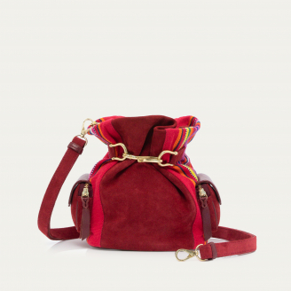 Poncho Fabric Lola Bucket Bag