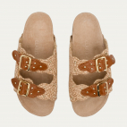 Raffia Fabric Odette Sandals