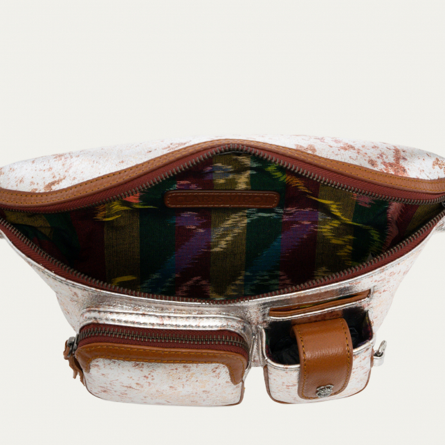 Oxy Metal Leather Fanny Pack Romeo