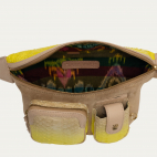 Yellow Corn Python Fanny Pack Romeo