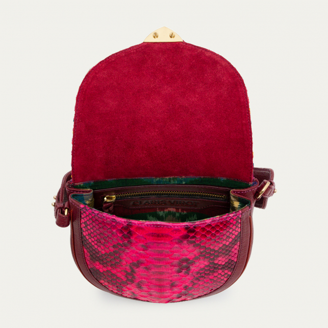 Pink Celosia Python Bag Victoria