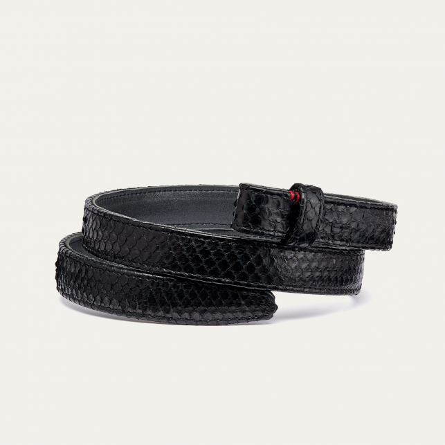 Baby Ceinture Python Noire