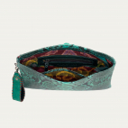 Tulum Python Lou Clutch