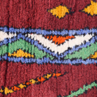 Boujad Red Berber Carpet