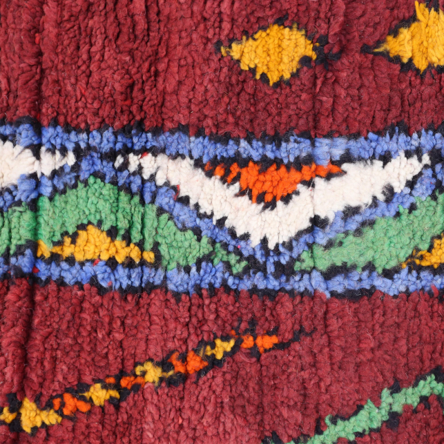 Tapis Berbere Boujad Rouge