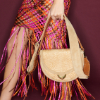 Raffia Fabric Big Victoria Bag