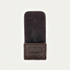 Etui Airpod Jamie Python Brun Fumé
