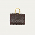 Etui Airpod Jamie Python Brun Fumé