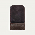 Etui Airpod Jamie Python Brun Fumé