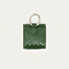 Etui Airpod Jamie Python Vert Bronze
