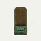 Etui Airpod Jamie Python Vert Bronze