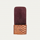 Etui Airpod Jamie Python Cuivre Lavé