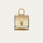 Golden Python Airpod Holder