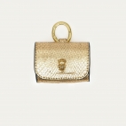 Golden Python Airpod Holder