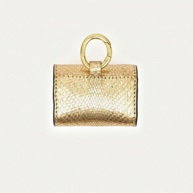 Golden Python Airpod Holder