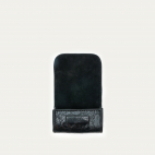 Etui Airpod Jamie Cuir Vernis Noir Vintage
