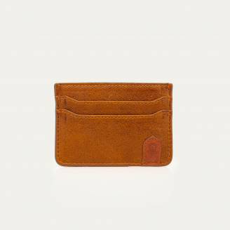 Copper Leather Cardholder Manu