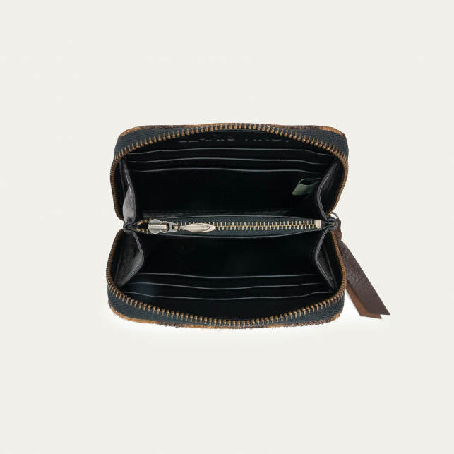 Vintage Leo Leather Wallet Mini Bob