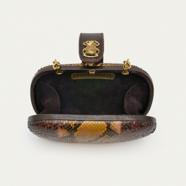 Sac Chiara Python Oeil de Tigre