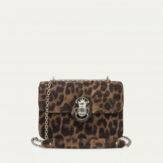 Sac Cuir Big Ava Leo Vintage