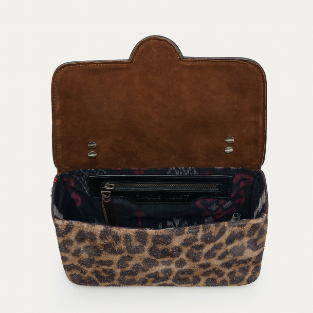 Sac Cuir Big Ava Leo Vintage
