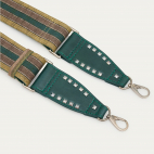 Green Stripes Fabric Strap