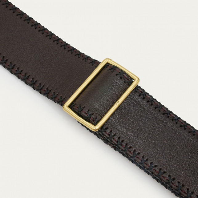 Smoke Brown Leather Strap