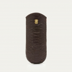 Etui Maya Python Brun Fumé