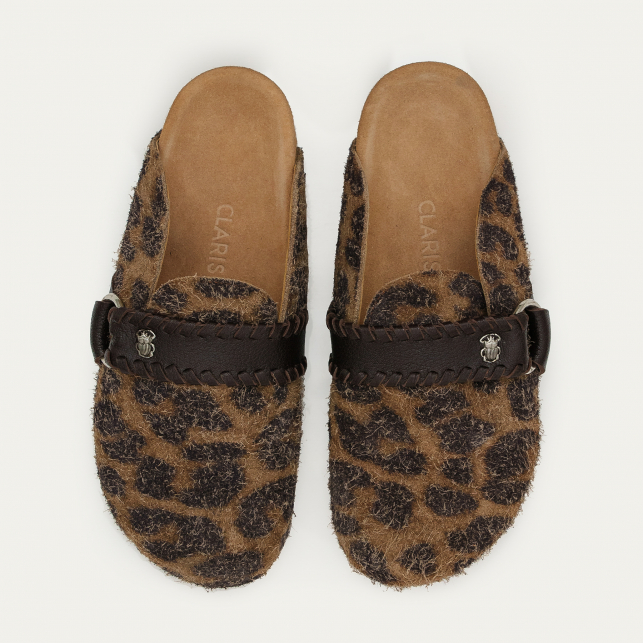 Mules Georgette Suede Leo Vintage