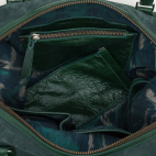 Sac Week-End Cuir Roger M Vert Emeraude