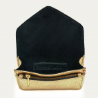 Gold Python Card Holder Alex