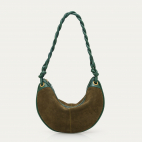 Green Bronze Suede Big Chris Bag