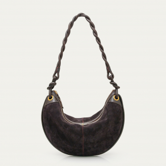 Sac Suède Big Chris Brun Fumé