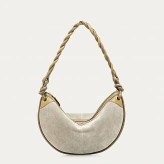 Sac Suède Big Chris Gris Perle