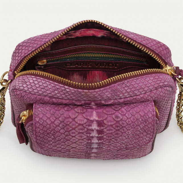 Sac Python Charly Pourpres Mixés