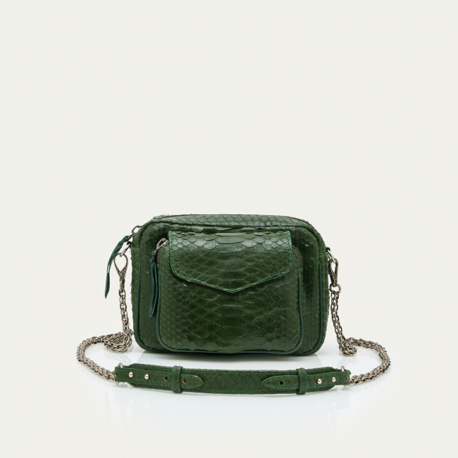 Sac Python Charly Vert Bronze