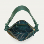 Sac Suède Chris Bicolore Vert