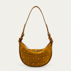 Studded Amber Suede Chris Bag