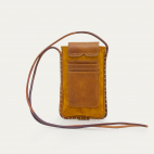Etui à lunettes Emile Cuivre Ambre Cloutée
