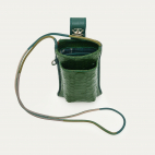 Etui à Telephone Python Double Marcus Vert Bronze