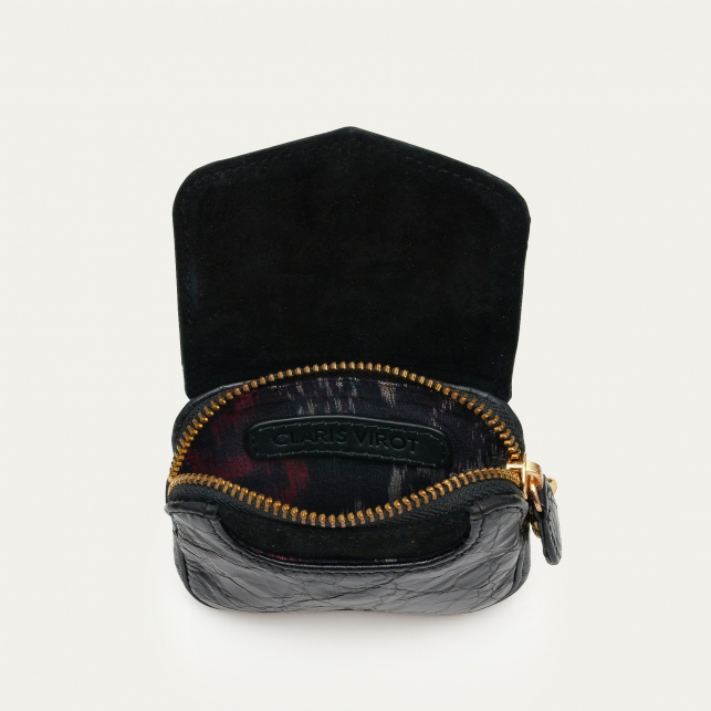 Porte-Monnaie Cuir Karl Vernis Vintage