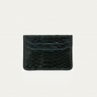 Porte Carte Python Manu Noir
