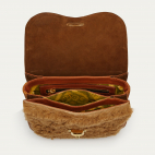 Sac Peau Lainée Mini Manon Cuivre et Ambre