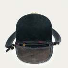 Black Python Bag Victoria