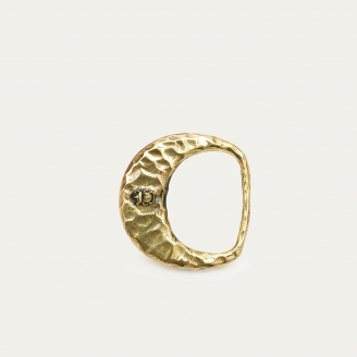 Gold Half Moon Buckle