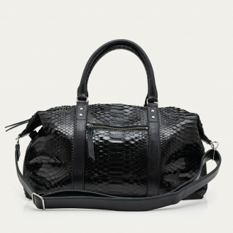 Sac Week-End Python Roger XS Noir