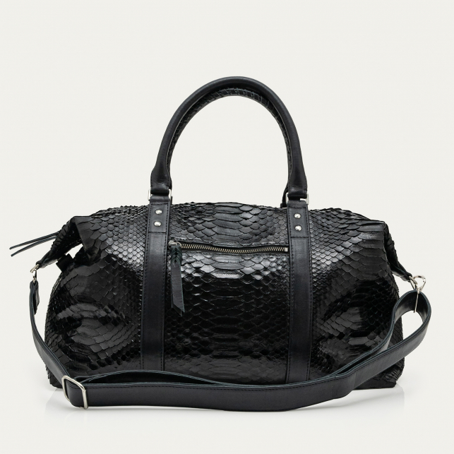 Sac Week-End Python Roger XS Noir