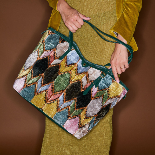 Multico Silk Velvet India Tote