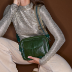 Sac Python Big Charly Vert Bronze